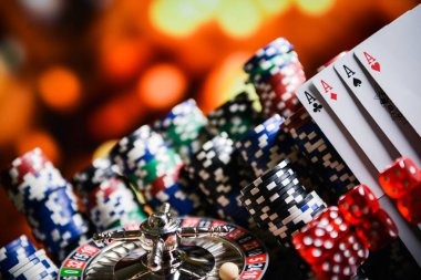 Caribbean Stud Poker betting interface on gardatoto login showing ante and raise options
